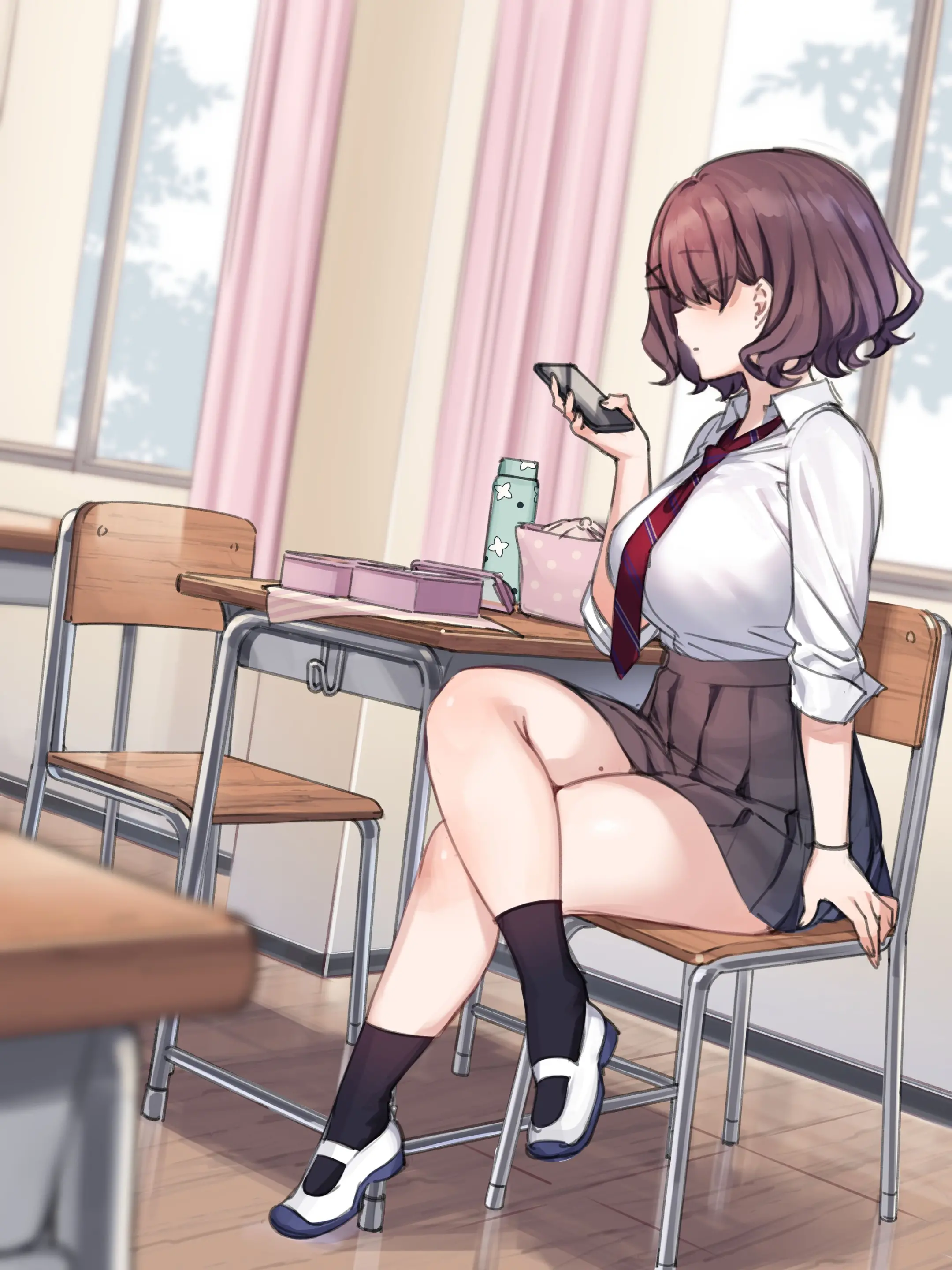 Shame Nikki 001 "Ohiruyasumi No Kyoushitsu To..."